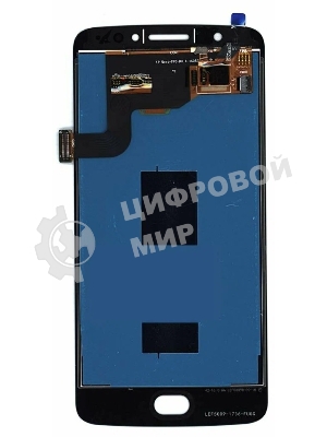Дисплей для Motorola E4, черный