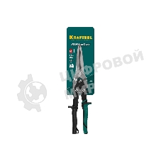 Ножницы по металлу KRAFTOOL Alligatorпрямые удлиненные, Cr-Mo, 290 мм