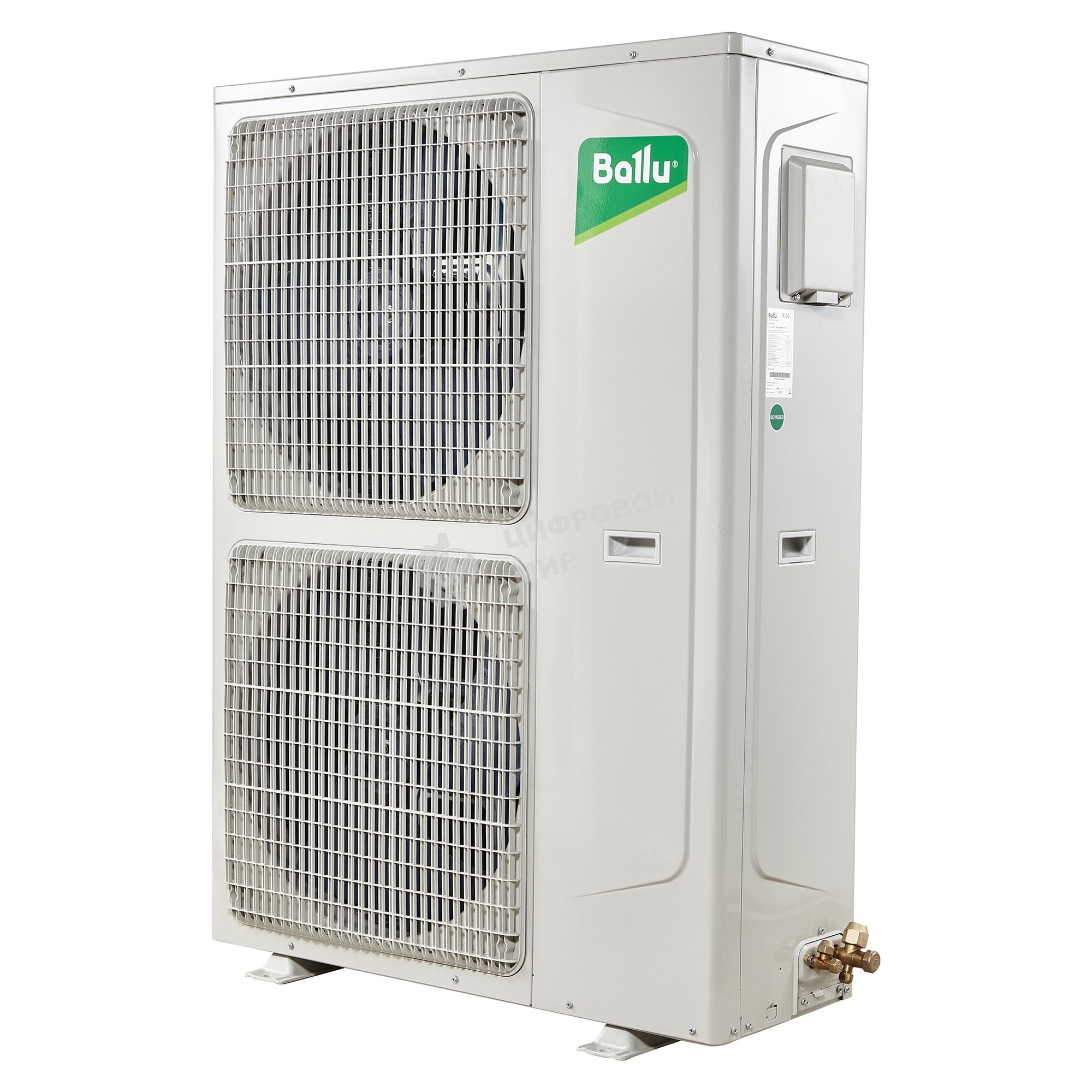 Наружный блок сплит-системы универсальный Ballu Machine BLC_O/out-24HN1_21Y 24000 BTU, 70 м², охлаждение, обогрев, осушение
