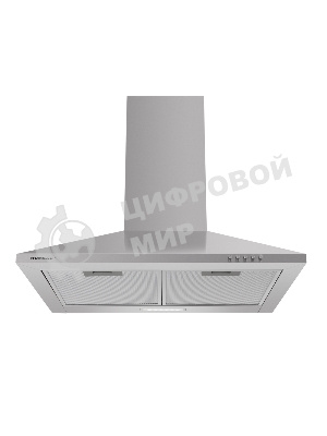 Вытяжка каминная HOMSair Delta 60 нержавеющая сталь, 60 см, 600 куб. м/ч, 47 дБ