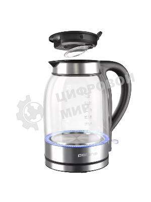 Чайник электрический Polaris PWK 1739CGL 1,8 л, 2200 Вт, сталь