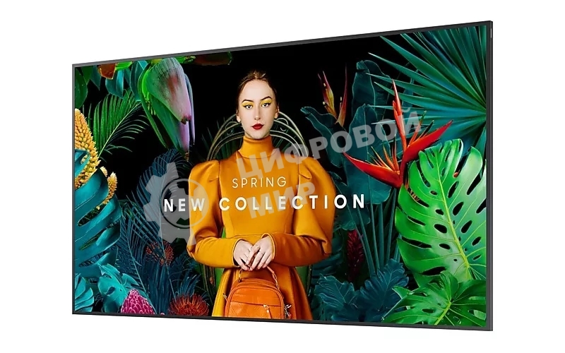 Панель Samsung QB75C черный VA, 75