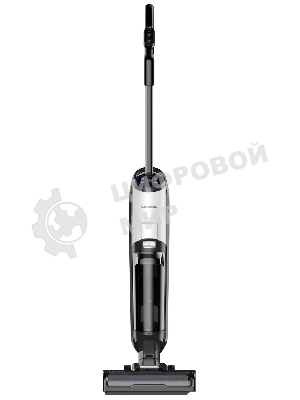 Пылесос вертикальный моющий Grundig VCW 6270 белый/черный, питание от сети, 1800 Вт, уборка суxая/влажная, пылесборник 0.48 л