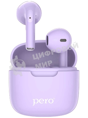 Беспроводные наушники PERO TWS05 COLORFUL Purple