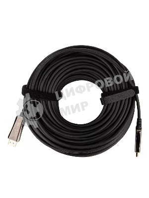 Активный оптический кабель HDMI 19M/M,ver. 2.0, 4K@60 Hz 40m VCOM