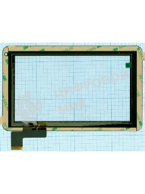 Сенсорное стекло (тачскрин) SG5137A-FPC-V1, черное