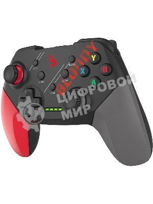 Геймпад A4Tech Bloody GPW50 Sports черный/красный USB Беспроводной виброотдача обратная связь
