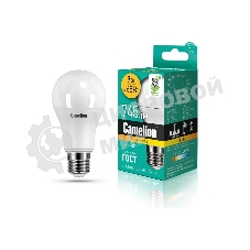 Лампа светодиодная Camelion (15065) LEDRB/9-A60/830/E27