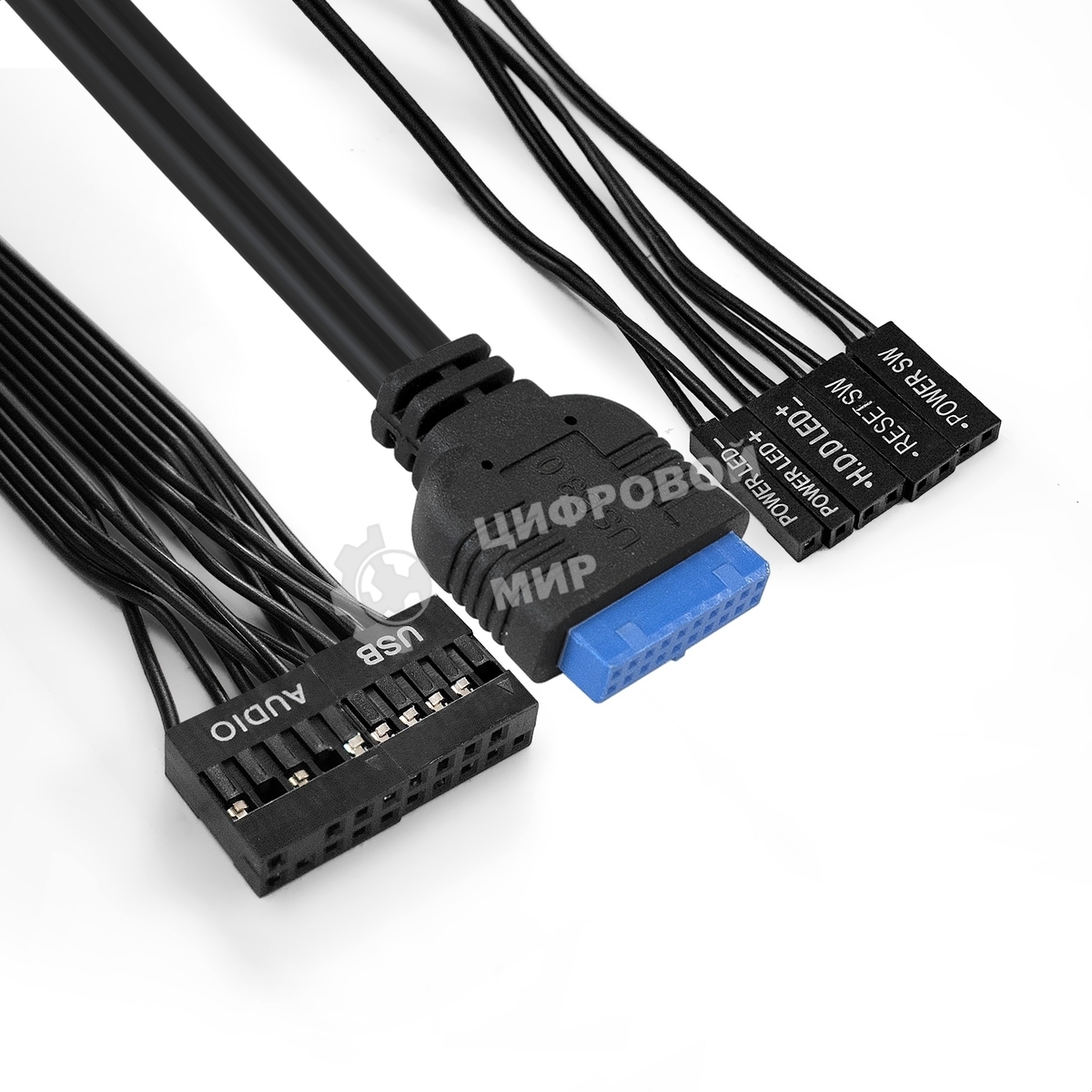 Компьютерный корпус Minitower ExeGate EX272749RUS QA-412U Black, mATX, (без БП), 2хUSB+2хUSB 3.0, Audio