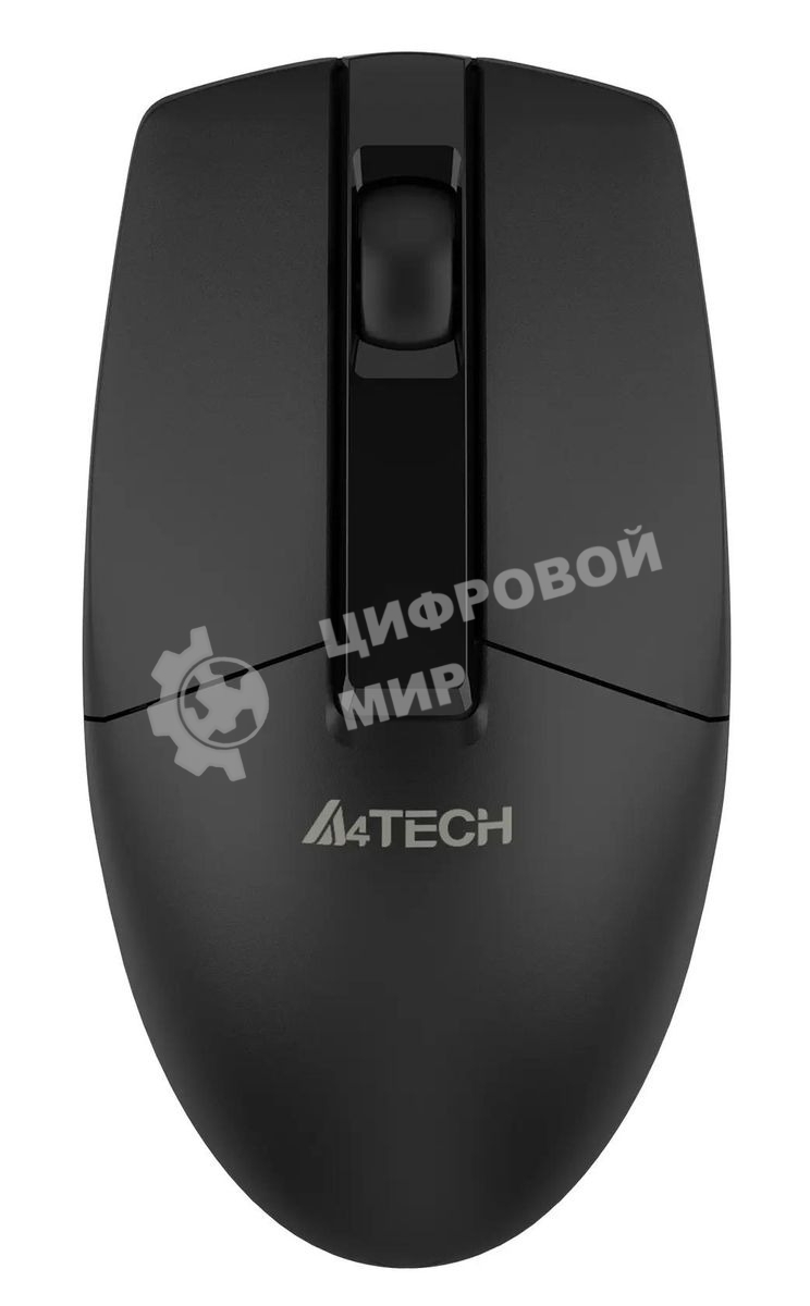 Мышь беспроводная A4Tech G3-330NS черный, 1200 dpi, радиоканал, USB, кнопки - 3