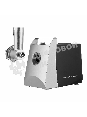 Мясорубка электрическая Zigmund & Shtain ZMG-054 серебристый, 2300 Вт, 2.5 кг/мин, реверс, защита от перегрузки, металлический лоток, насадки - 5