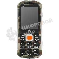 Мобильный телефон BQ 2432 Tank SE военный зеленый
