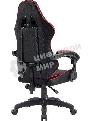 Кресло игровое Defender Sorrento черный/Красный, класс 3, ткань