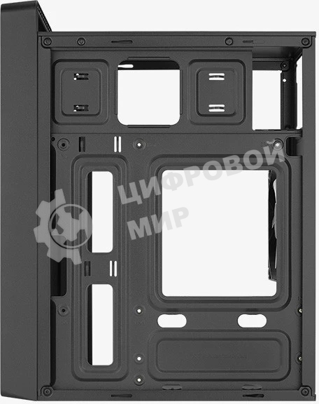 Компьютерный корпус MiniTower Aerocool/Formula CS-109-G-BK-v1 (mATX, USB3x1, USB2x2, 120мм RGb fan, без БП) (4711099472376)