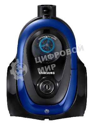 Пылесос Samsung VC18M21A0SB/EV синий/черный, 380/1800 Вт, уборка сухая, пылесборник контейнер 1.5 л
