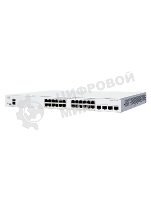 Коммутатор Cisco Catalyst C1300-24T-4G, 24×1 Гбит/с, 4×1 Гбит/с SFP