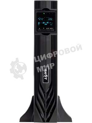 Источник бесперебойного питания Бастион SKAT-UPS 1000-RACK-ON-2X9 P3 / 1000 ВА / 1000 Вт / 2 x CEE 7 (евророзетка)
