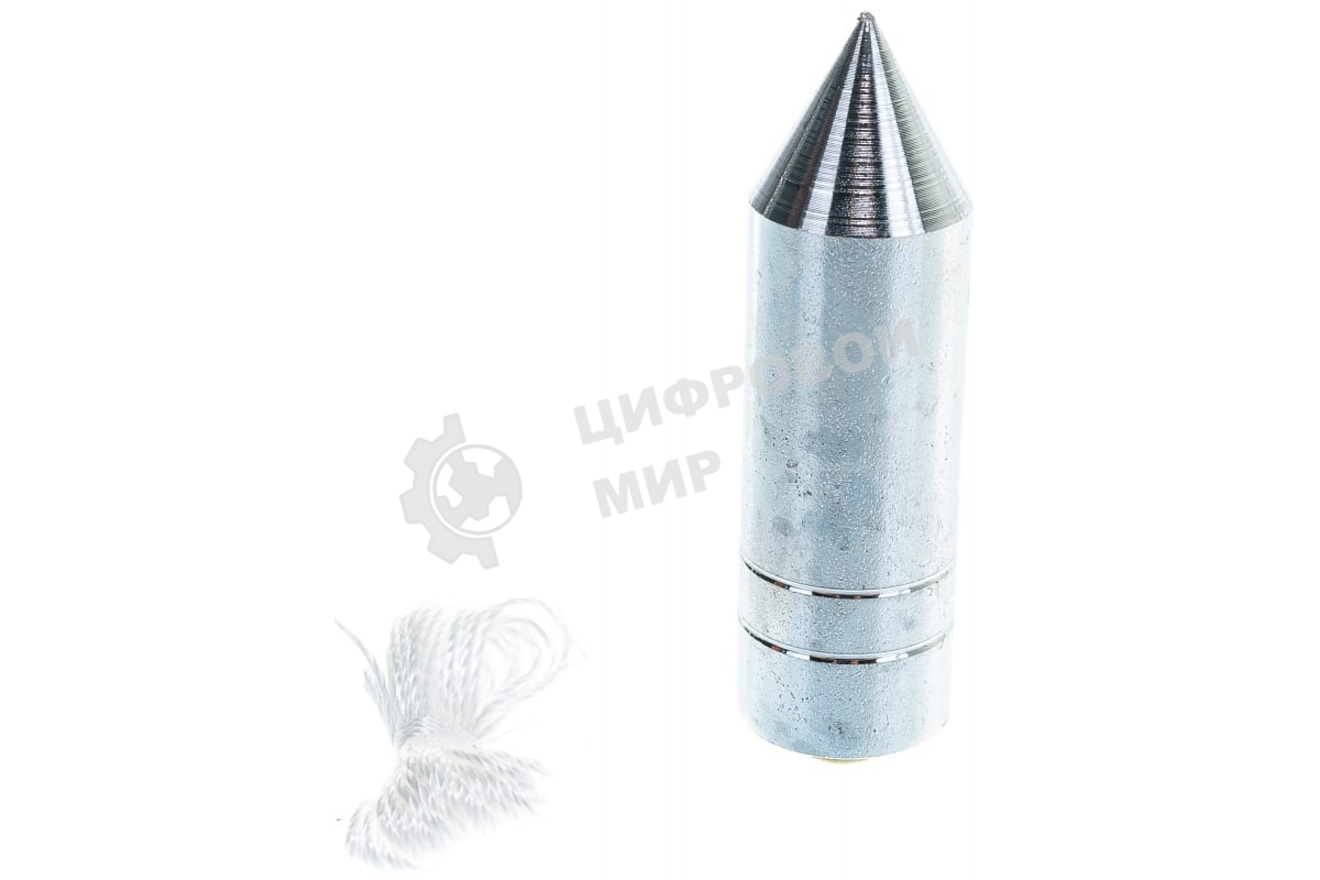 Отвес Matrix цилиндрический, 300 г, шнур 5 м