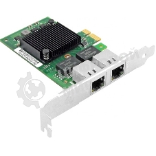 Сетевой адаптер Ethernet LR-LINK 9222HT, Intel I350-AM2, двойной порт RJ45, сетевая карта PCI-Ex1, 10/100/1000 Мбит/с (302472)