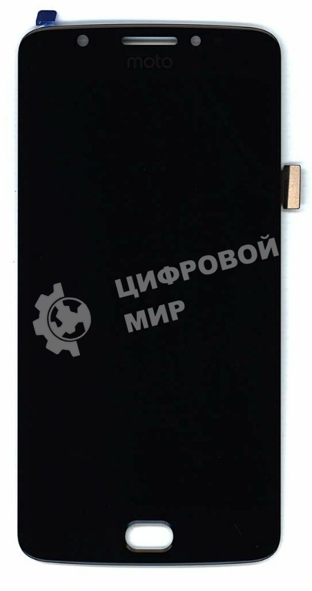 Дисплей для Motorola E4, черный