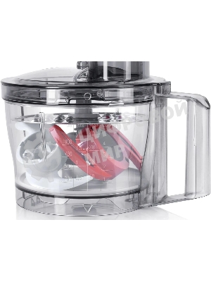 Кухонный комбайн Bosch MCM3501M 800 Вт, Скорости: 2, Блендер 1 л, Чаша 2.3 л, черный/серебристый