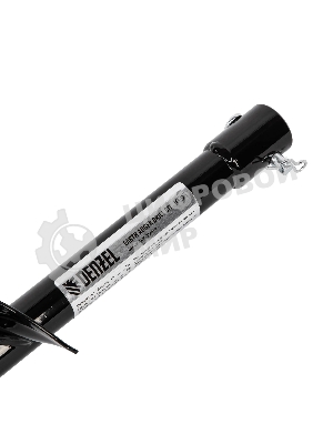 Шнек для грунта Denzel ER-100, диаметр 100 мм, длина 800 мм, соединение 20 мм, съемный нож