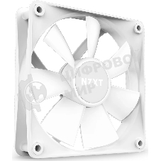 Вентилятор для корпуса Case Cooler NZXT F140 RGb Core Twin Pack (140x140x25мм, 4-pin PWM, RGb, 89.48CFM, 32.5dBA, 1800RPM, белый, 2pcs)