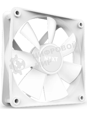 Вентилятор для корпуса Case Cooler NZXT F140 RGb Core Twin Pack (140x140x25мм, 4-pin PWM, RGb, 89.48CFM, 32.5dBA, 1800RPM, белый, 2pcs)