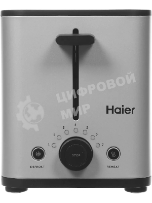 Тостер Haier HT-601 900Вт серебристый
