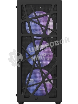 Корпус Formula Mana AR V2 Black, Midi-Tower, чёрный, 3 x 120 мм