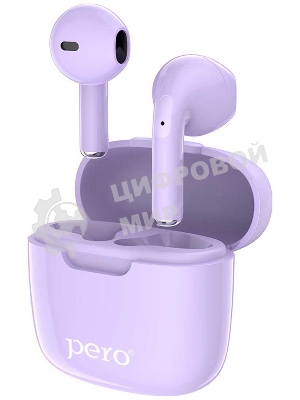 Беспроводные наушники PERO TWS05 COLORFUL Purple