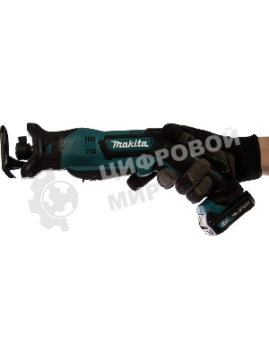 Ножовка Makita JR103DWAE10.8В 2х2Ач Li-ion 0-3300об\м ход-13мм рез-50мм 1.3кг чем б\кл зам. пилки