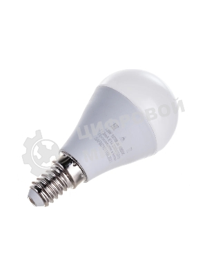 Лампа светодиодная SAFFIT SBG4513 (55158) 13Вт Е14 белый матовый шар