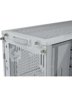 Компьютерный корпус без блока питания Corsair Frame 4000D, Midi-Tower, TG, no fan, 2xUSB-A 3.2, 1xUSB 3.2 Type-C, E-ATX, ATX, mATX, mITX White