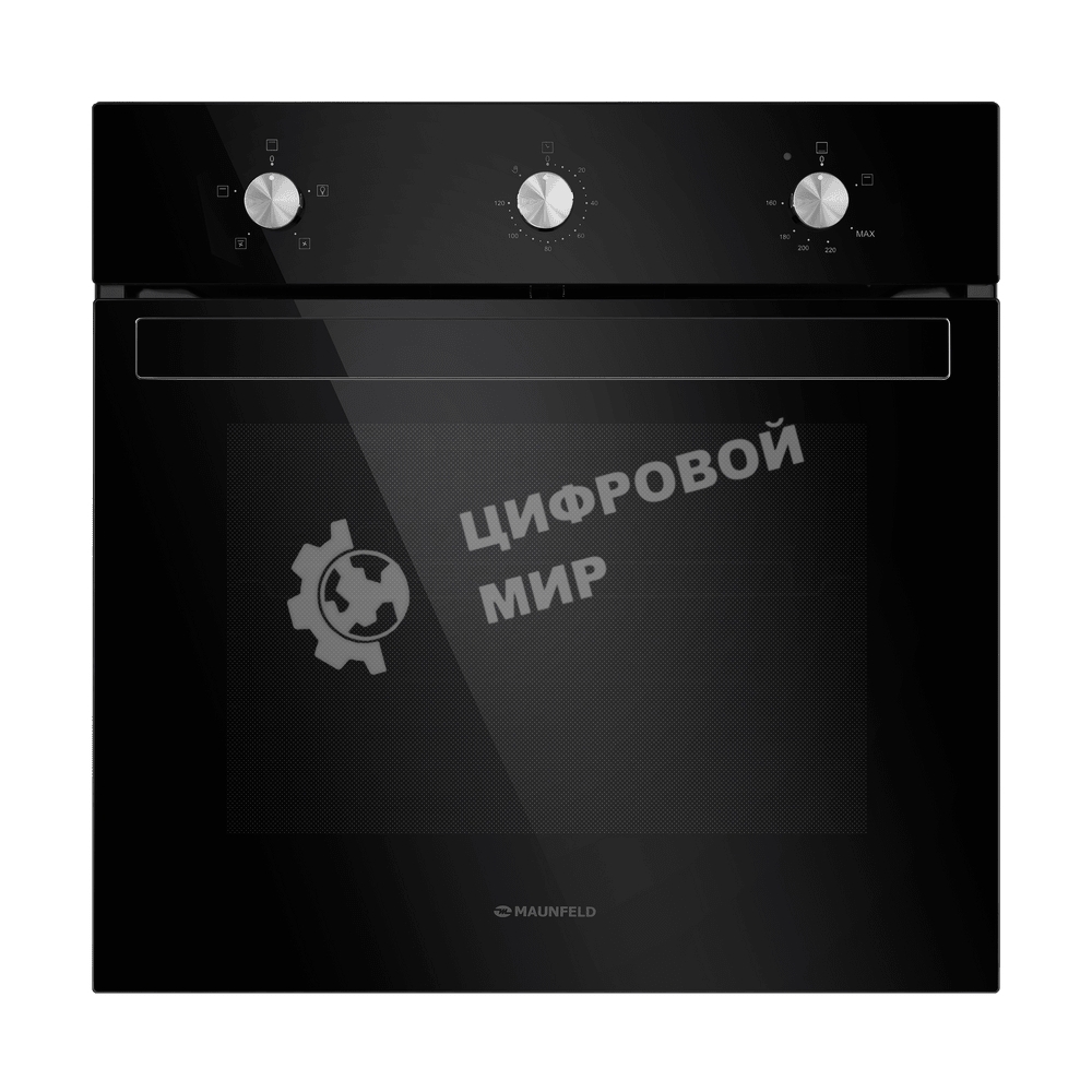 Шкаф духовой газоэлектрический Maunfeld EOGC604B Slim