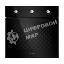 Шкаф духовой газоэлектрический Maunfeld EOGC604B Slim