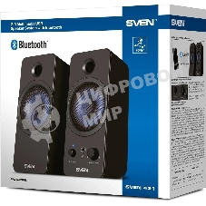 Акустическая система SVEN АС 431, черный (6 Вт, питание USB, Bluetooth)
