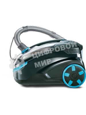Пылесос моющий Thomas DryBOX Amfibia черный/голубой, 325/1700 Вт, уборка влажная/сухая/сбор жидкости, пылесборник контейнер 2.6 л