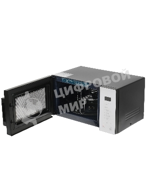Микроволновая печь Samsung MG23T5018AE/BW белый, 23 л, 800 Вт, переключатели - сенсор