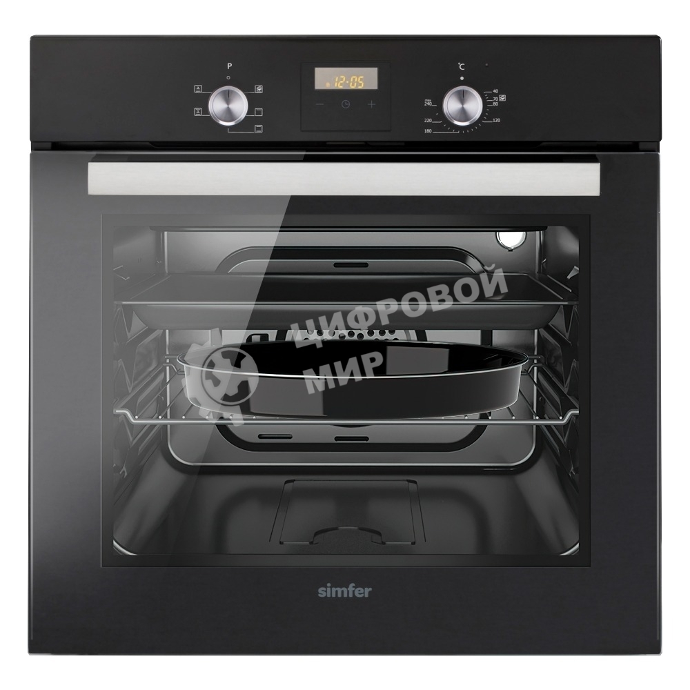 Духовой шкаф электрический Simfer B6EB56016 черный