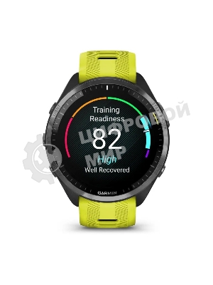 Смарт-часы Garmin Forerunner 965 черный, желто-черный ремешок 47мм