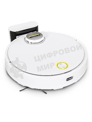 Пылесос-робот Karcher RCV 3 1.269-620.0 белый/белый 3200 мAч, Li-Ion, сухая/влажная уборка, контейнер 0.5 л