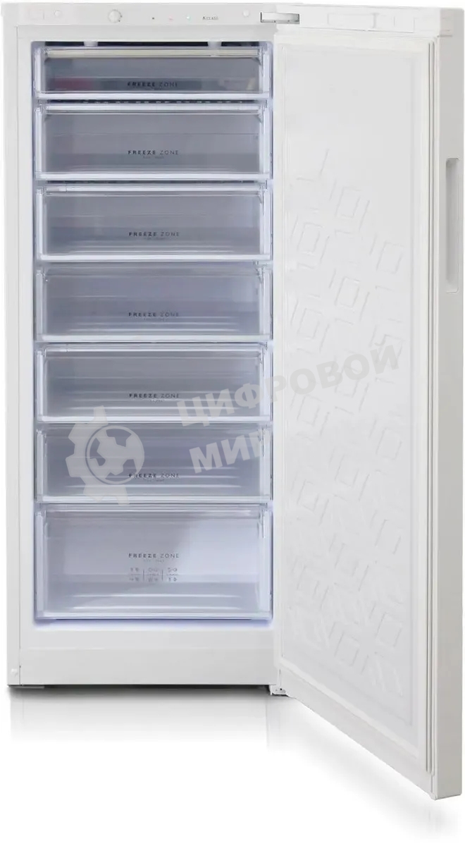 Морозильная камера Бирюса Б-6046, белый, 230л, 7 ящиков