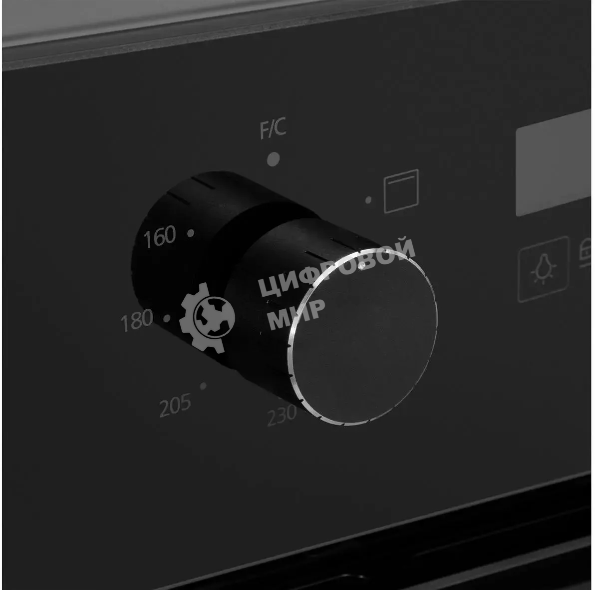 Шкаф духовой газовый с электрическим грилем Maunfeld MOGM703B2, встраиваемый