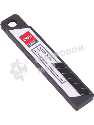 Лезвия Deli E78000 Expert, ширина лезвия 18 мм, сталь (упаковка: 10шт) пластиковая коробка