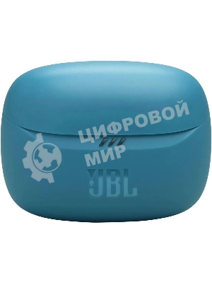 Наушники TWS JBL Tune Beam бирюзовый, внутриканальные, Bluetooth, активное шумоподавление, быстрая зарядка, до 12 ч