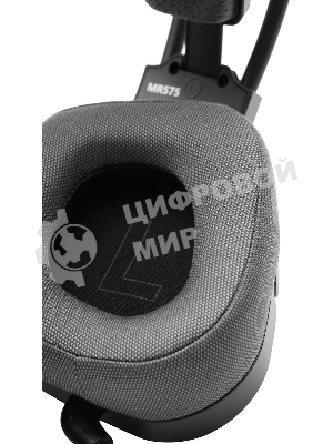 Гарнитура Bloody MR575 чёрный, беспроводная + проводная, радиоканал, до 40 ч, подсветка