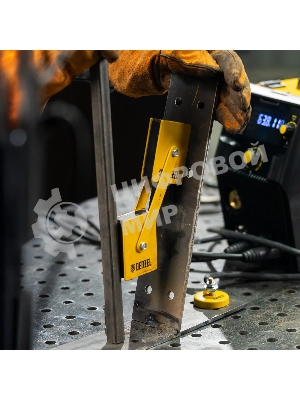 Фиксатор магнитный шарнирный Denzel для сварочных работ усилие 2x50 LB