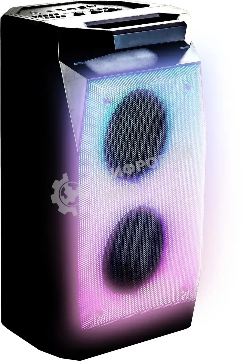 Колонка портативная Ural Молния 900 черный 90W 2.0 BT/3.5Jack 4000mAh