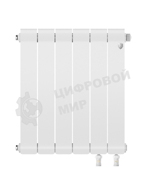 Радиатор Royal Thermo Infinity 500 Bianco Traffico VR80 - 6 секц.